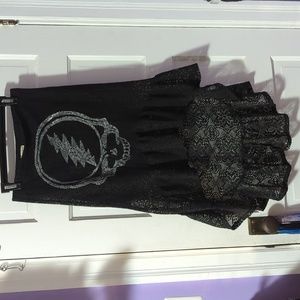 Grateful Dead Lace Skirt